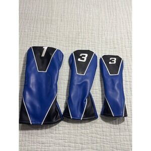 EUC Mitfit Golf Club Headcover Set 1 Driver, 3 Hybrid / Rescue, 3 Fairway Wood